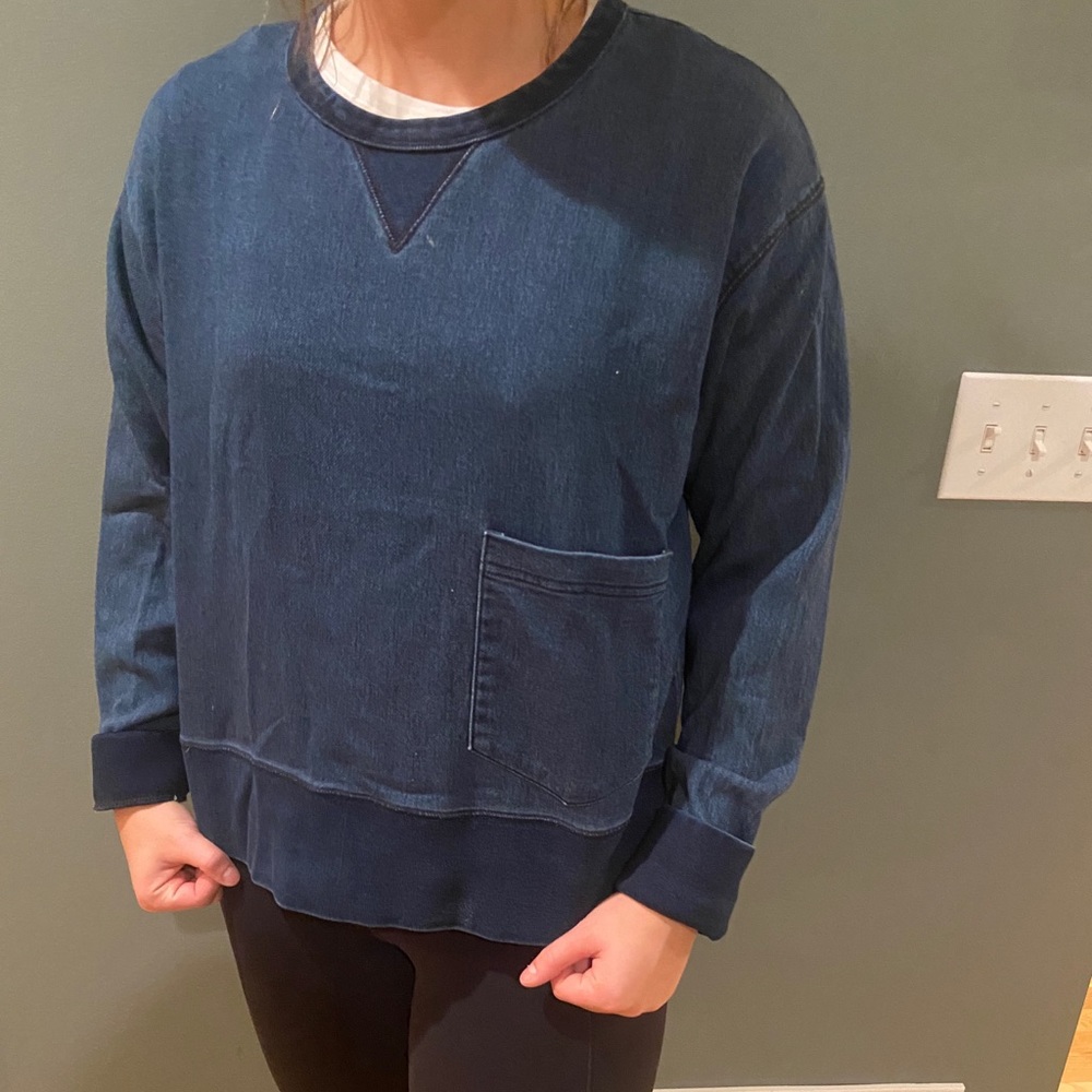 Gap Denim-Looking Sweater